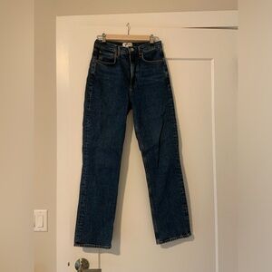 Agolde High Rise Stovepipe Jeans (Stretch)
